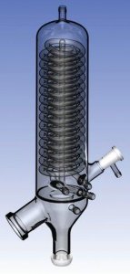 Ace rotary evaporator condenser complete "V" assembly Z682365-1EA