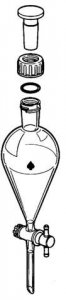 ACE Squibb separatory funnel with Locktight stopper Z243280-1EA