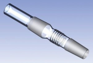 Ace vapor duct tube, for condenser "A" assembly Z682470-1EA