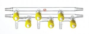 Aldrich dual bank manifold with high-vacuum PTFE valves Z415626-1EA