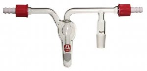 Aldrich in-line oil bubbler with SafetyBarb hose connectors 
