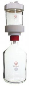 Aldrich pressure filter/drying funnel assemblies with removable fritted disc 