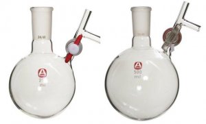Aldrich round-bottom storage flask with stopcock-equipped septum-inlet Z107263-1EA