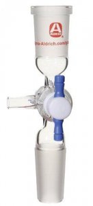 Aldrich septum-inlet flushing adapter with stopcock Z561991-1EA