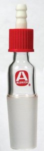 Aldrich vacuum adapter with SafetyBarb hose connector 