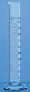 BRAND USP BLAUBRAND class A measuring cylinder, tall form BR32820-2EA