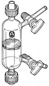 Double-ended filter with a glass stopcock on each of the two side-arms Z173479-1EA
