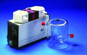 Glass dry ice trap 