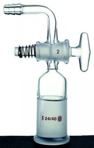 Synthware 90 degree vacuum adapter with glass stopcock SYNA691420-1EA