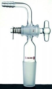 Synthware 90 degree vacuum adapter with glass stopcock SYNA752440-1EA