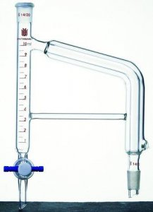 Synthware Dean Stark distillation receiver with vacuum jacketed uptake tube SYND442420-1EA