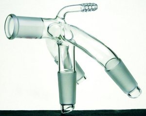 Synthware distilling receiver with hose connection SYND191922-1EA