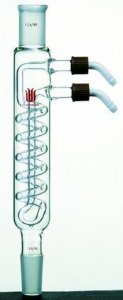Synthware reflux condenser with large cooling capacity and removeable hose connection SYNC534125-1EA