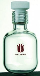 Synthware round bottom pressure vessel with PTFE bushing SYNP170001-1EA
