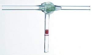 Synthware T-bore glass stopcock Entire assembly SYNS511740-1EA