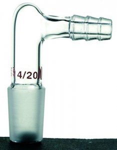 Synthware vacuum or argon adapter with hose connection on side SYNA292440-1EA