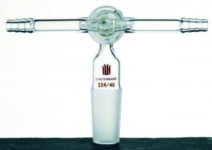 Synthware vacuum/inert gas adapter with T-bore glass stopcock SYNA882440G-1EA