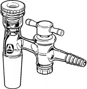 Tubing adapter with Torion connection and stopcock Z531898-1EA