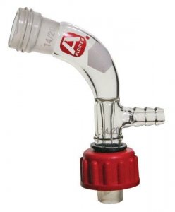 Vacuum distillation adapter with threaded 14/20 joints Z167444-1EA