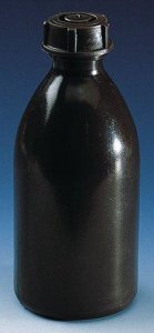 BRAND amber narrow-mouth bottle, LDPE, with screw cap BR130248-1EA