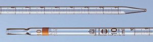BRAND BLAUBRAND ETERNA graduated pipette, calibrated to deliver 