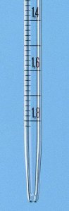 BRAND BLAUBRAND graduated pipette, cotton plug 