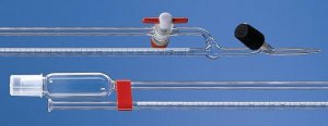 BRAND BLAUBRAND micro burette, bang pattern, straight stopcock BR24267-2EA