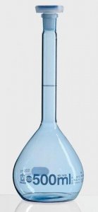BRAND BLAUBRAND volumetric flask PUR-coated BR36553-1EA