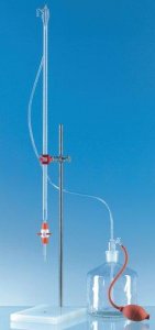 BRAND compact automatic BLAUBRAND burette, without support/clamp BR23919-1EA