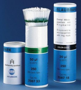 BRAND disposable BLAUBRAND micropipettes, intraMark BR708757-800EA