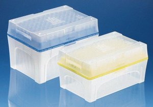 BRAND filter tips, racked, TipBox 