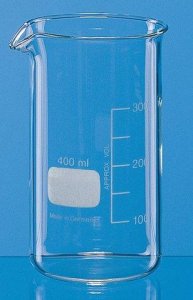 BRAND glass beaker with spout, tall form BR90663-10EA