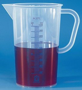 BRAND graduated beaker with handle and spout BR41002-24EA