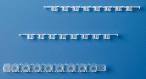 BRAND PCR caps, strips of 8 BR781413-300EA