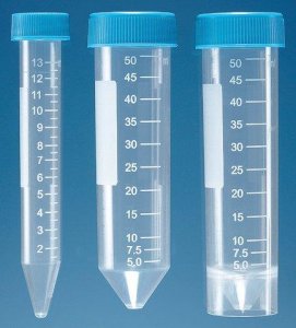 BRAND PP graduated centrifuge tube, screw cap BR114820-300EA