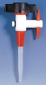 BRAND PTFE-stopcock for 'Economy' burette length BR11800-1EA