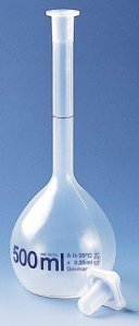 BRAND volumetric flask BR36174-1EA