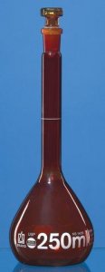 BRAND volumetric flask BLAUBRAND USP BR37469-2EA