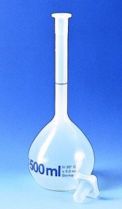 BRAND volumetric flask, PP 