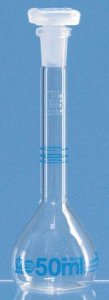 BRAND volumetric flasks with 3 marks BR38208-1EA