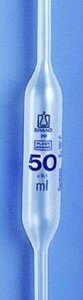BRAND volumetric pipette, PP, high clarity 