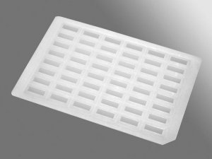 AxyMat silicone sealing mat, for 5 mL rectangular well deep well plates AXYAM48
