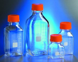 Corning square polycarbonate storage bottle 