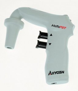 MotoPet pipette controller, cordless, with charger and stand 