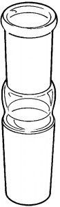 Pyrex enlarging adapter 