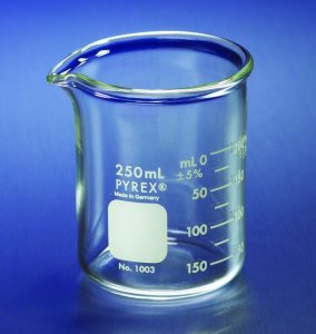 Pyrex graduated beaker, heavy duty 