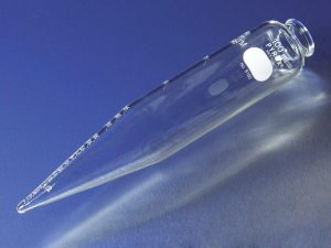 Pyrex graduated oil centrifuge tube 
