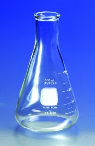 Pyrex heavy-wall graduated filtering flask 
