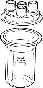 Pyrex resin reaction kettles CLS69473L-1EA