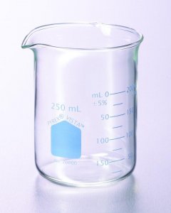 Pyrex VISTA Griffin beakers 